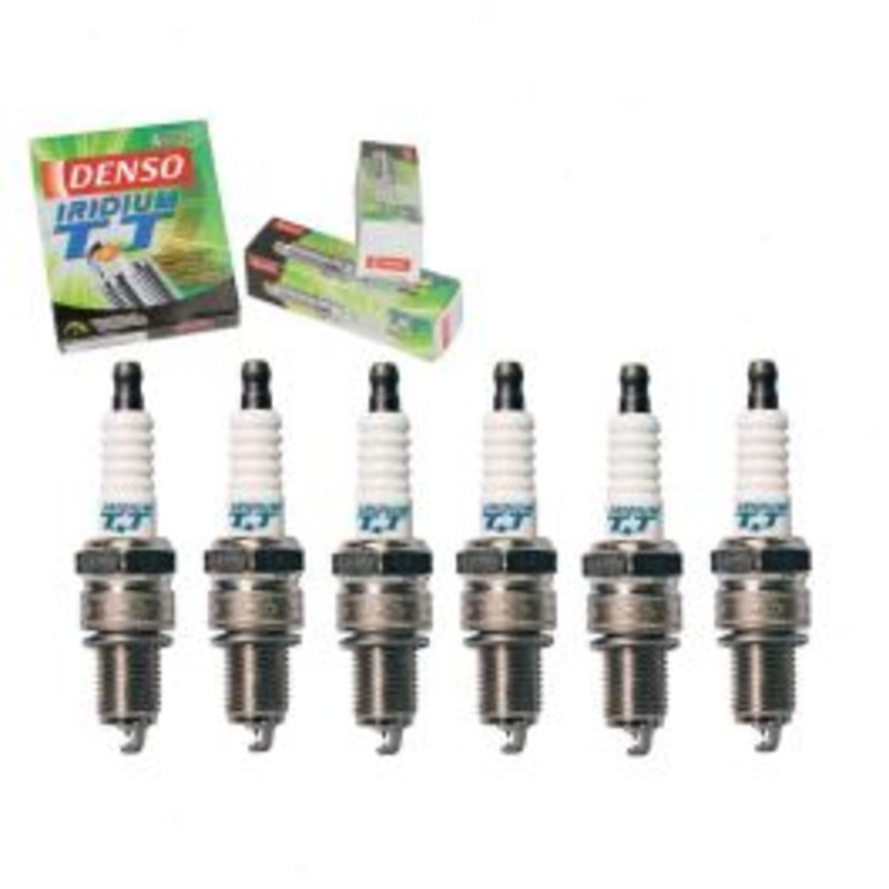 6 pc DENSO Iridium TT Spark Plugs for 1960-1970 Plymouth Fury 3.7L L6