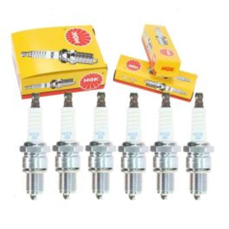 6 pc NGK Standard Spark Plugs for 1961-1967 Dodge D300 Series 3.7L L6