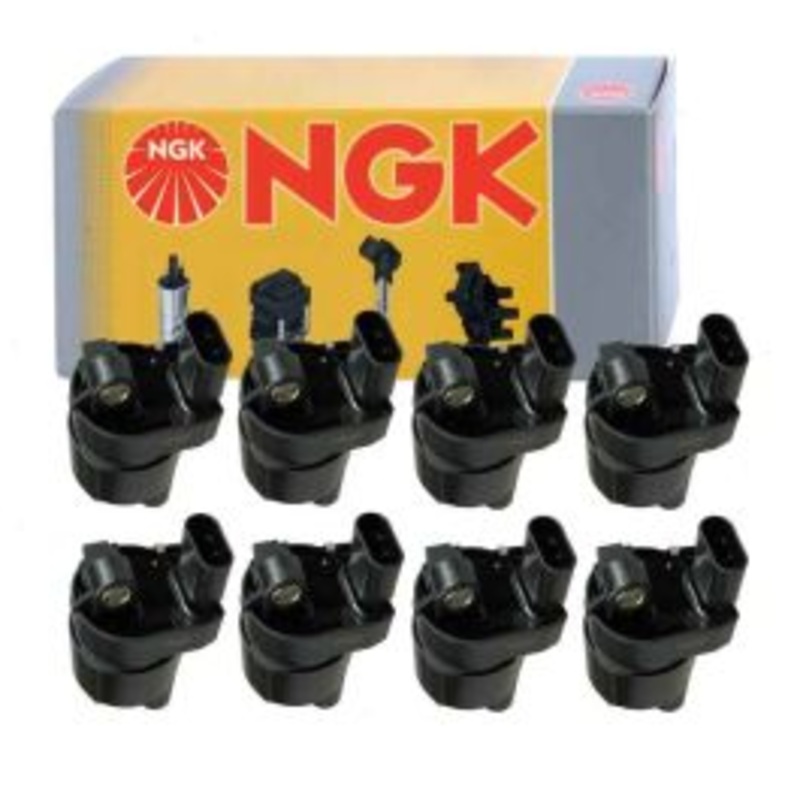 8 pc NGK Ignition Coils for 2007-2013 Cadillac Escalade EXT 6.2L V8