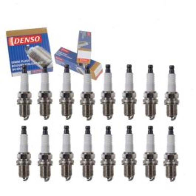 16 pc DENSO Standard Spark Plugs for 1999-2002 Mercedes-Benz E55 AMG 5.5L V8