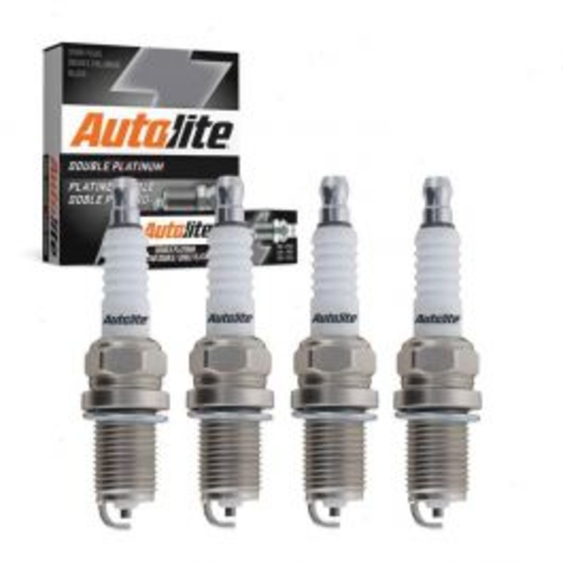 4 pc Autolite Double Platinum Spark Plug for 2001-2002 Isuzu Rodeo Sport