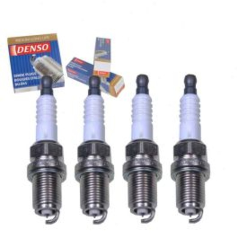 4 pc DENSO Iridium Long Life Spark Plugs for 1991-1992 Saturn SC 1.9L L4