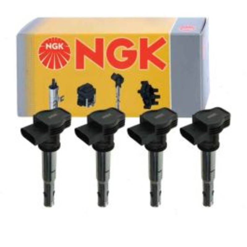 4 pc NGK Ignition Coils for 2013-2016 Audi allroad 2.0L L4