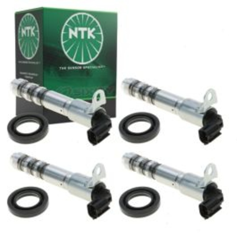 4 pc NTK Variable Timing Solenoid VVTs for 2005-2016 Buick LaCrosse 3.0L 3.6L V6
