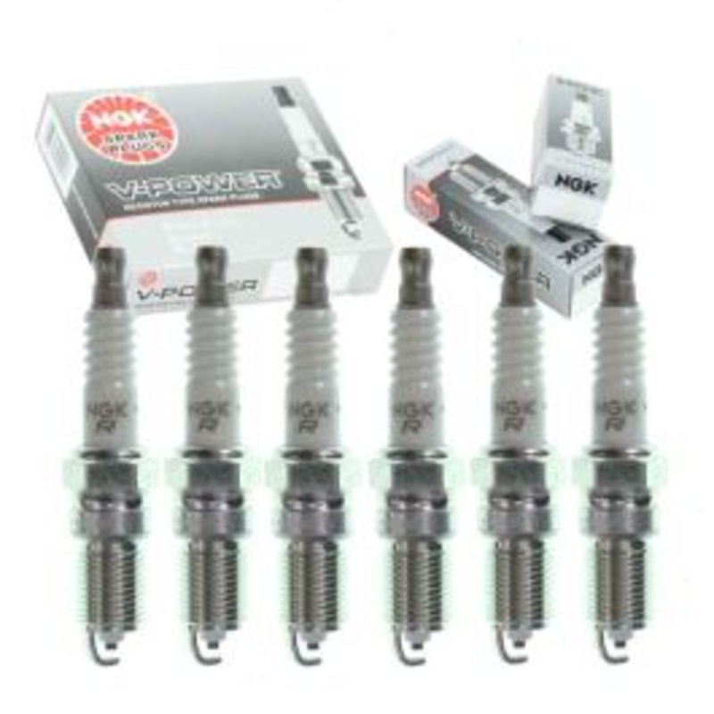 6 pc NGK V-Power Spark Plugs for 1995-2000 Ford Contour 2.5L V6