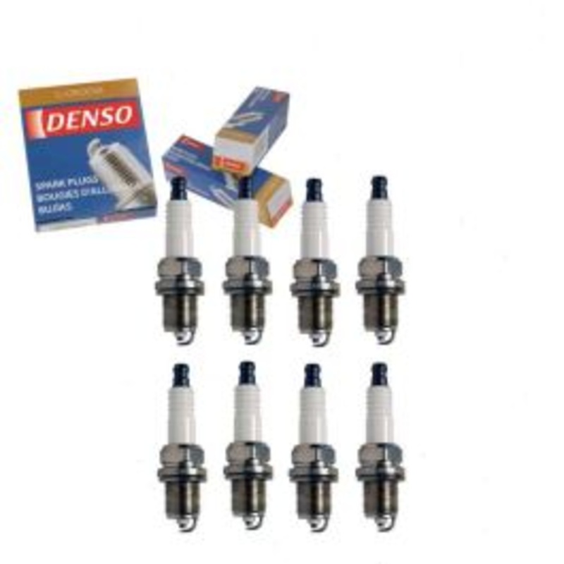 8 pc DENSO Standard U-Groove Spark Plugs for 1994-1997 Mercedes-Benz S500 5.0L V8