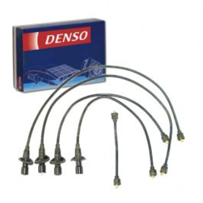 DENSO Spark Plug Wire Set for 1968-1971 Volkswagen Campmobile 1.6L H4