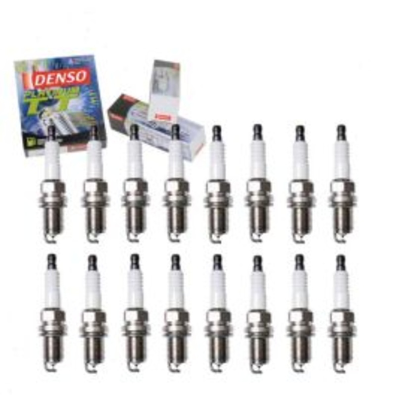 16 pc DENSO Platinum TT Spark Plugs for 1999-2002 Mercedes-Benz E55 AMG 5.5L V8