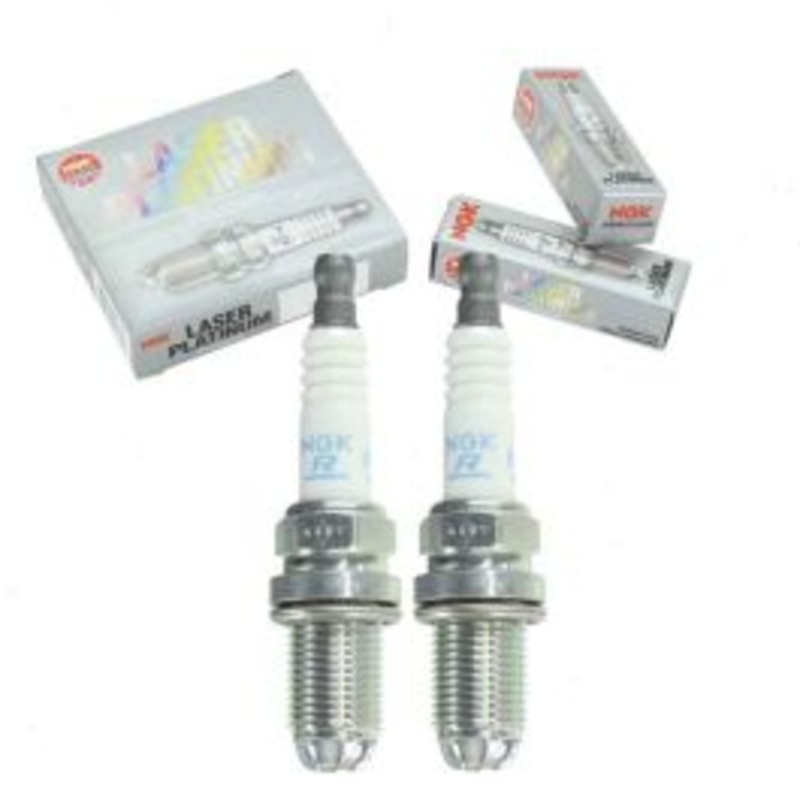 2 pc NGK Laser Platinum 3199 BKR6EQUP Spark Plugs
