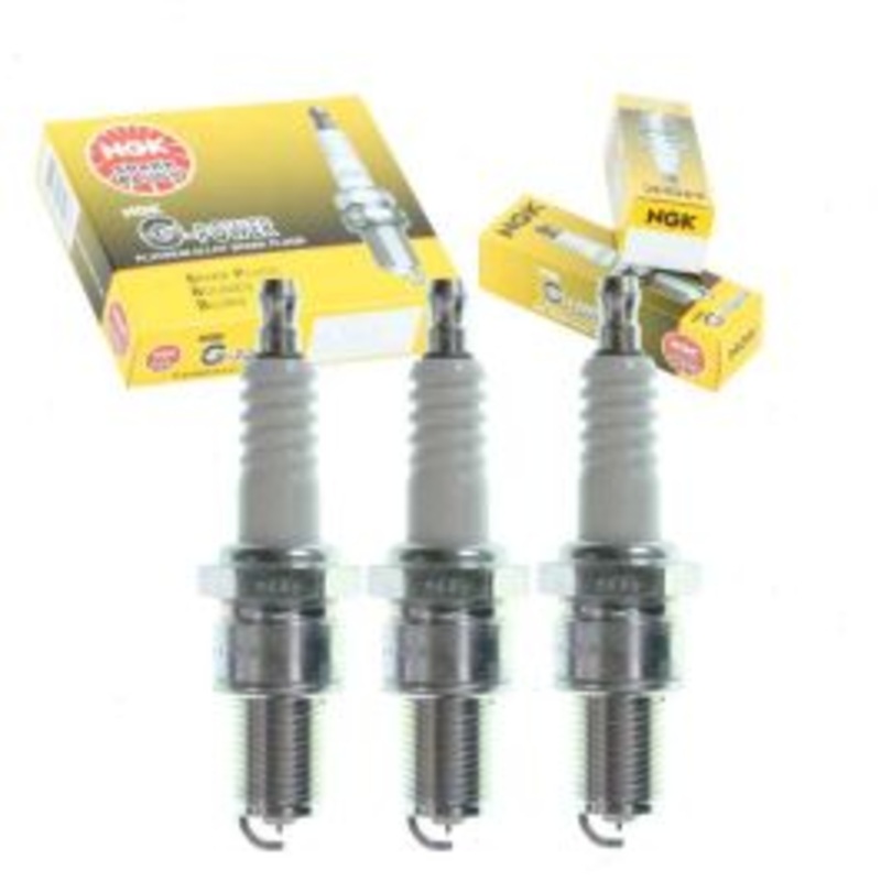 3 pc NGK G-Power Spark Plugs for 1998-2000 Chevrolet Metro 1.0L L3