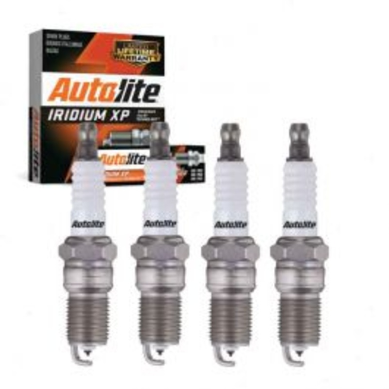 4 pc Autolite Iridium XP Spark Plug for 1975-1976 Mercury Capri 2.3L L4