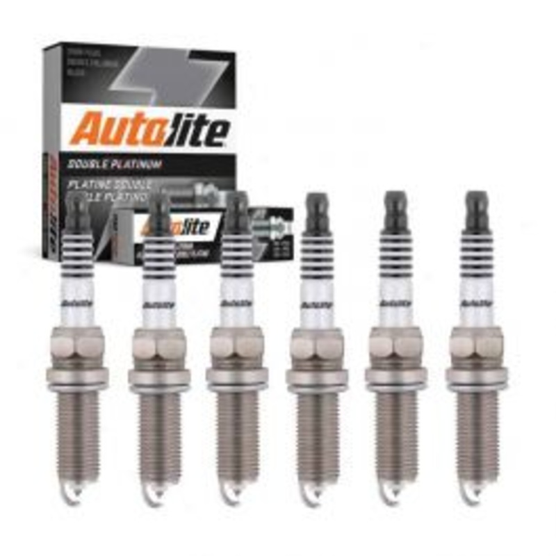 6 pc Autolite Double Platinum Spark Plug for 2012-2019 Honda Pilot