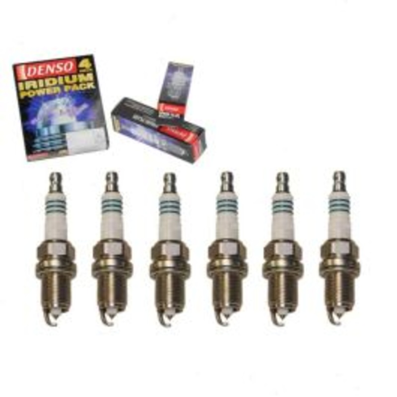 6 pc DENSO Iridium Power 5357 IK16L Spark Plugs