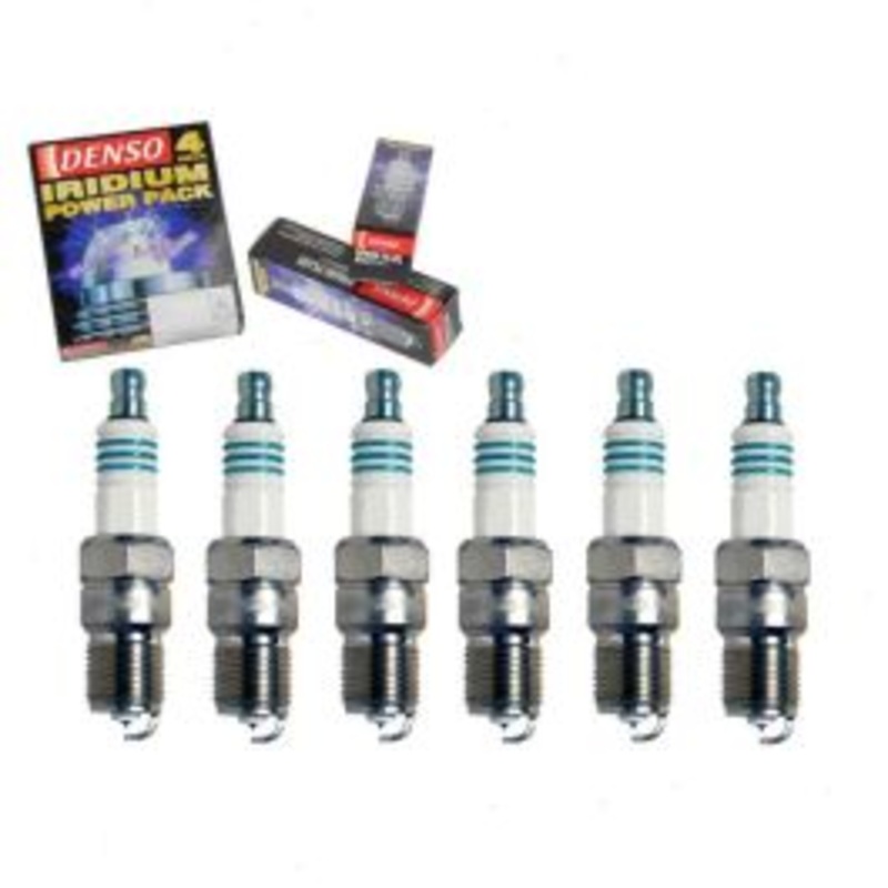 6 pc DENSO Iridium Power Spark Plugs for 1982 Ford Granada 3.8L V6