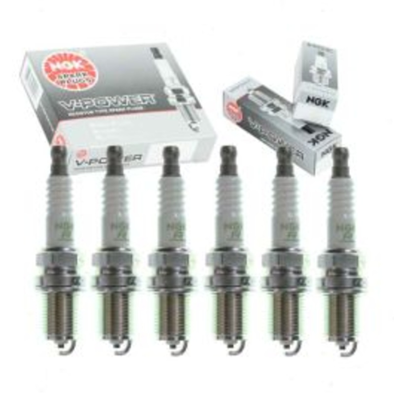 6 pc NGK V-Power Spark Plugs for 1996-2002 Toyota 4Runner 3.4L V6