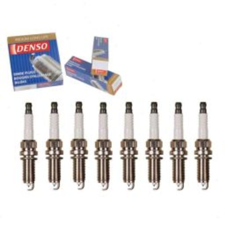 8 pc DENSO Iridium Long Life Spark Plugs for 2017 Nissan Titan 5.6L V8