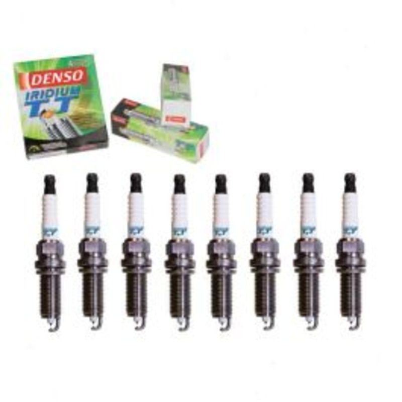 8 pc DENSO Iridium TT Spark Plugs for 2015 Nissan NV3500 5.6L V8
