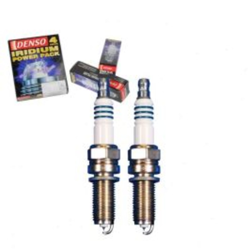 2 pc DENSO Iridium Power 5353 IXUH22 Spark Plugs