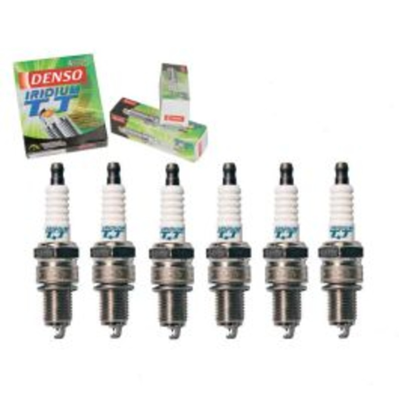 6 pc DENSO Iridium TT Spark Plugs for 1971-1973 International 1110 3.8L 4.2L L6
