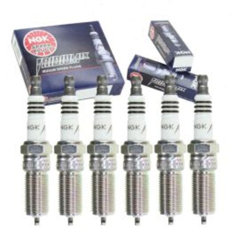 6 pc NGK Iridium IX Spark Plugs for 2002-2004 Oldsmobile Bravada 4.2L L6