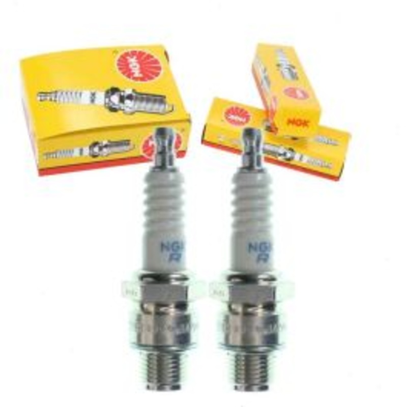 2 pc NGK Standard 7447 BUZ8H Spark Plugs
