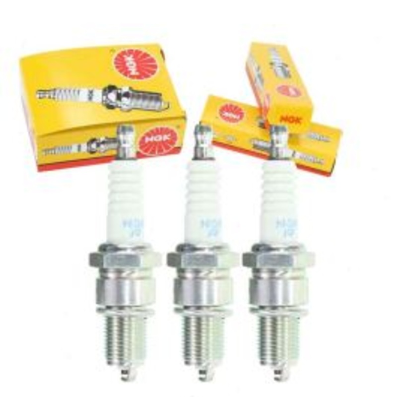 3 pc NGK Standard Spark Plugs for 1980-1982 Suzuki SJ410 1.0L L3