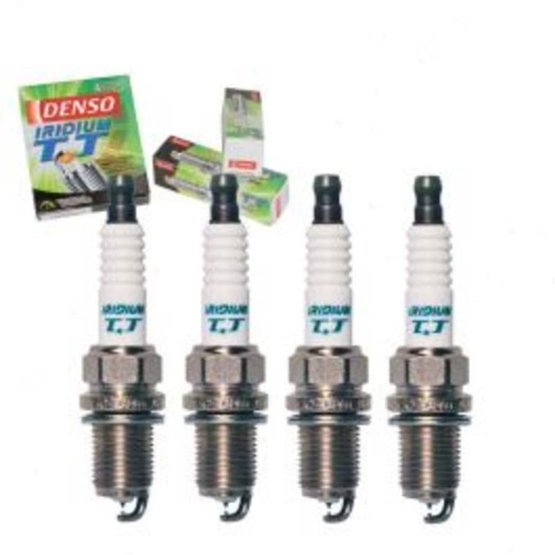 4 pc DENSO Iridium TT Spark Plugs for 1989-1990 Eagle Summit 1.6L L4