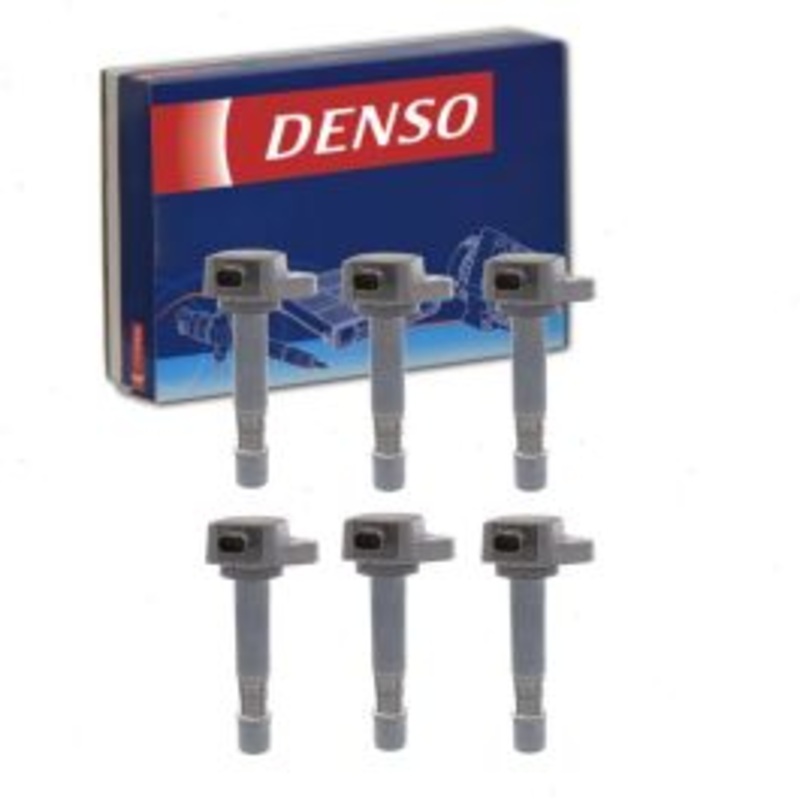 6 pc DENSO Direct Ignition Coils for 2013-2015 Acura RDX