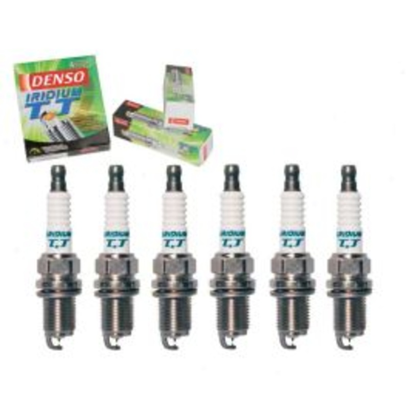 6 pc DENSO Iridium TT Spark Plugs for 1990-1996 Nissan 300ZX 3.0L V6