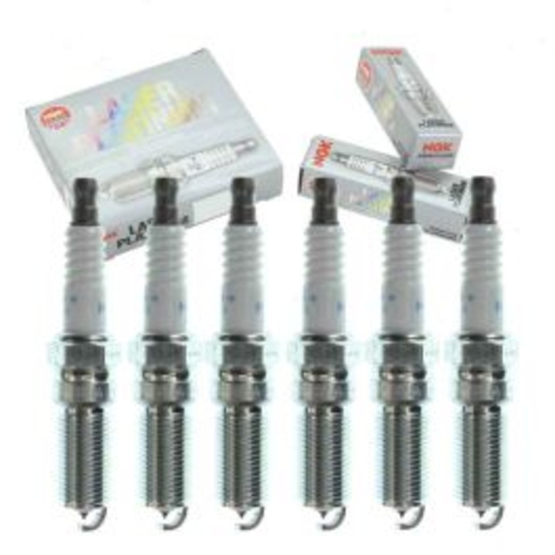 6 pc NGK Laser Platinum Spark Plugs for 2002-2005 GMC Envoy XL 4.2L L6
