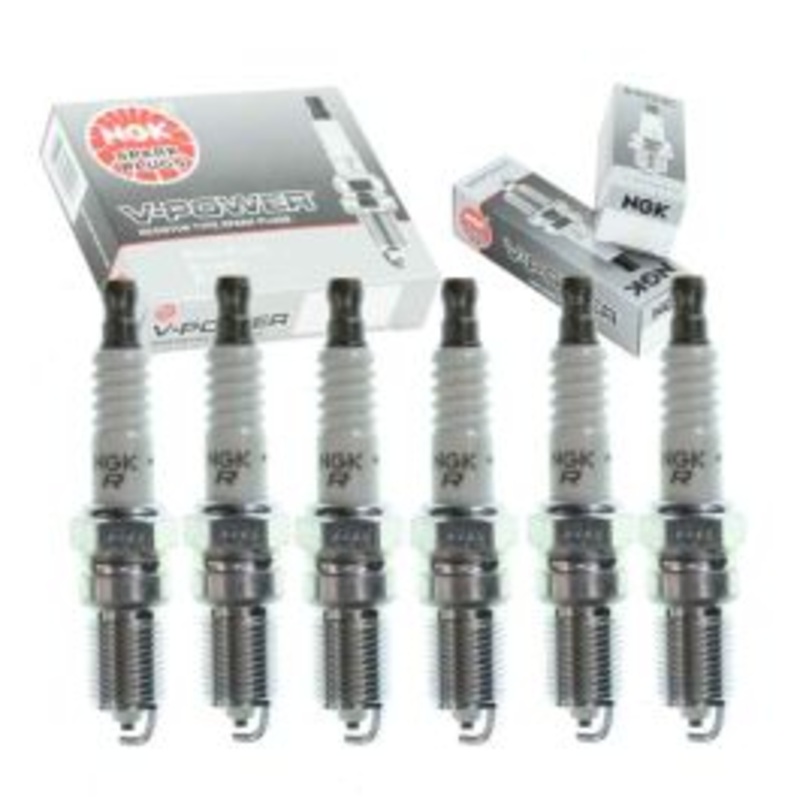 6 pc NGK V-Power Spark Plugs for 2001-2005 Mercury Sable 3.0L V6