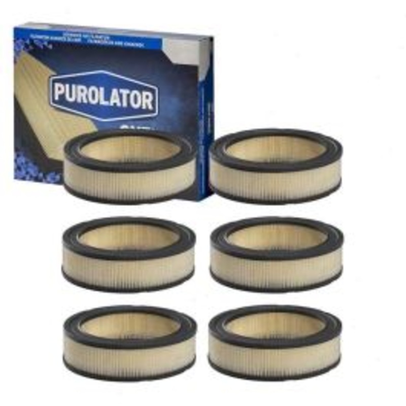 6 pc Purolator ONE A40004 Air Filters