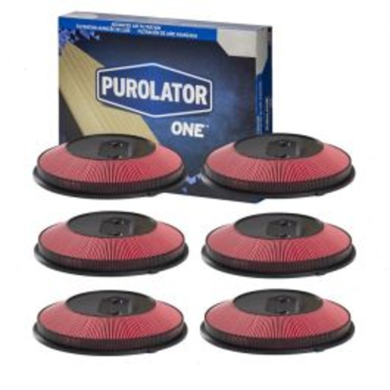 6 pc Purolator ONE A54669 Air Filters