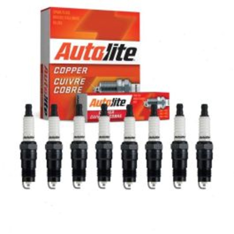 8 pc Autolite Copper Core Spark Plugs for 1987-1991 Mercury Colony Park