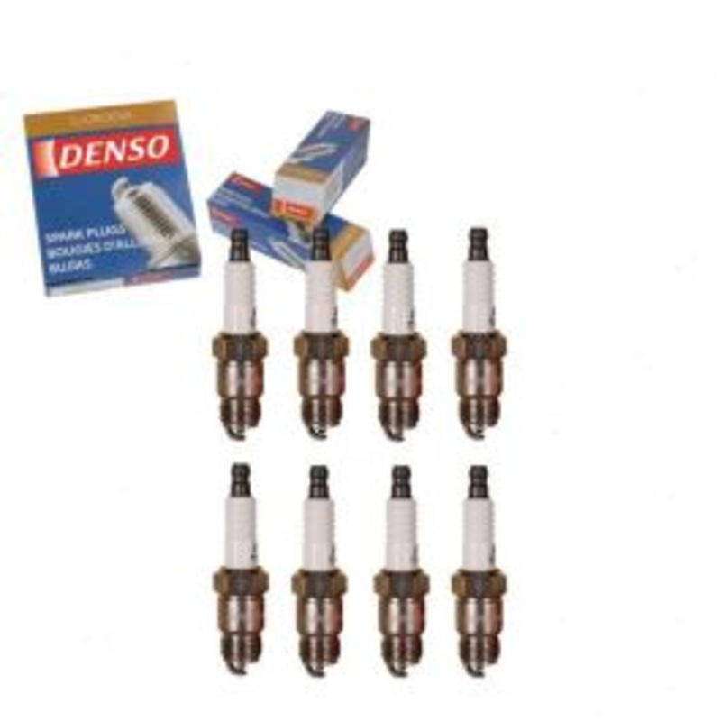 8 pc DENSO Standard U-Groove Spark Plugs for 1971 Chevrolet C20 Pickup 5.7L V8