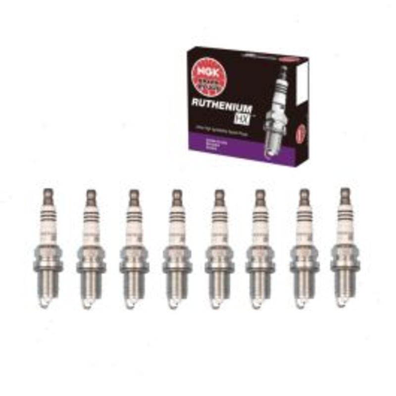 8 pc NGK Ruthenium HX Spark Plugs for 1997 BMW 840Ci 4.4L V8