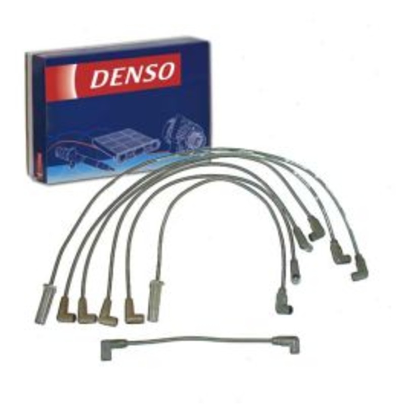 DENSO Spark Plug Wire Set for 1992-1995 Chevrolet G30 4.3L V6