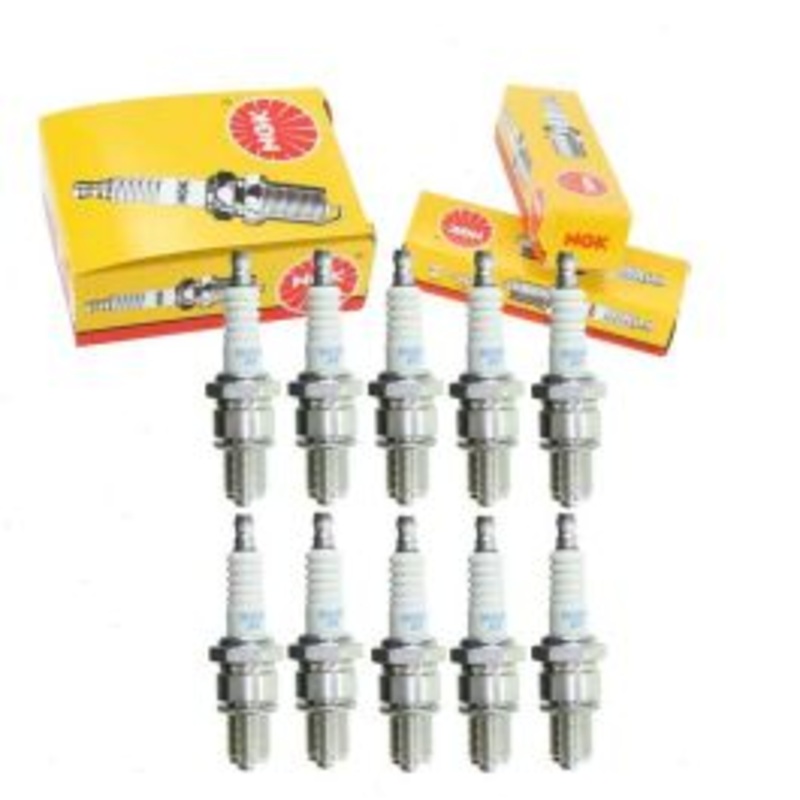 10 pc NGK Standard 1469 BR9ES BLYB Spark Plugs