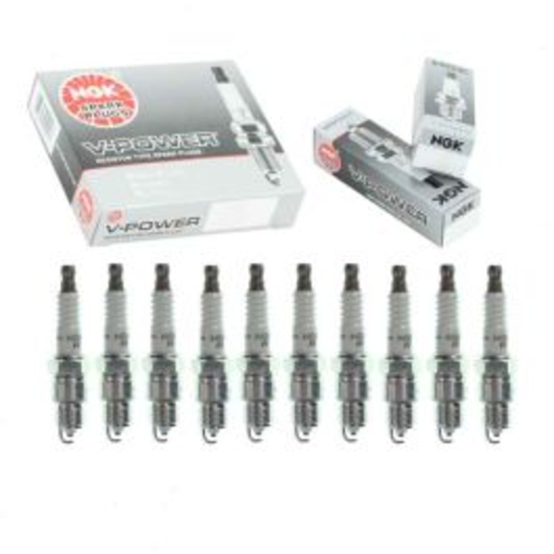 10 pc NGK V-Power 6945 UR45 Spark Plugs