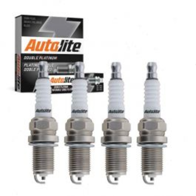 4 pc Autolite Double Platinum Spark Plug for 2005-2009 Hyundai Tucson 2.0L
