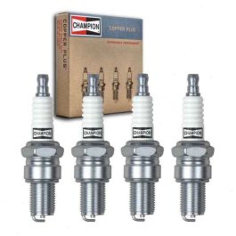 4 pc Champion Copper Plus Spark Plugs for 1958-1961 Lotus Seven 0.9L 1.1L 1.2L 1.3L L4