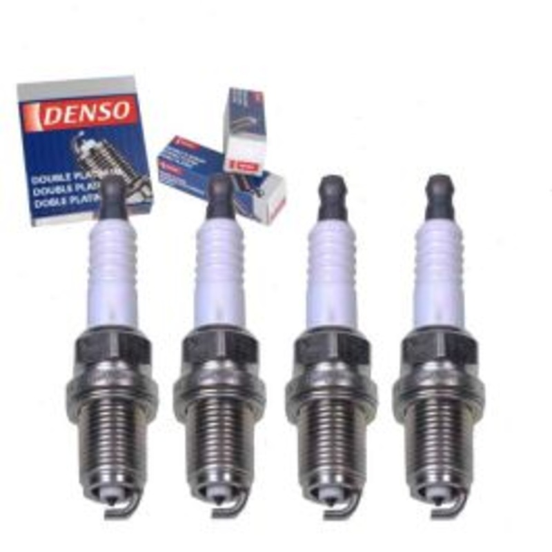 4 pc DENSO Double Platinum Spark Plugs for 1999-2000 Dodge Stratus 2.0L L4