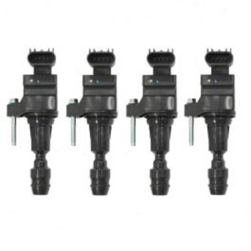 4 pc Hitachi Ignition Coils for 2007-2010 Saturn Sky 2.0L 2.4L L4