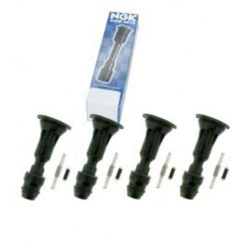 4 pc NGK Ignition Coil Boots for 2007-2010 Saturn Sky 2.0L 2.4L L4