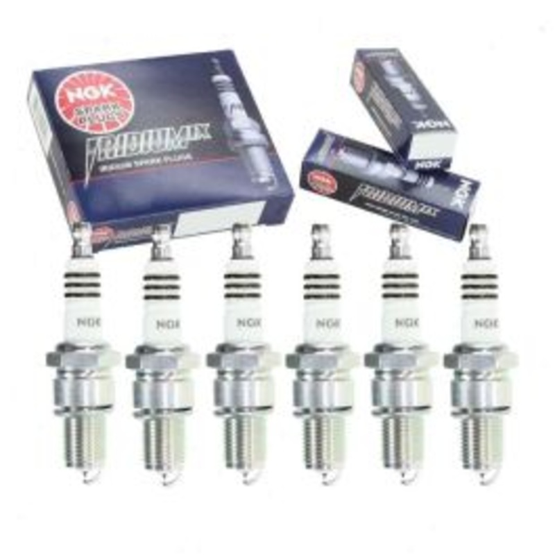 6 pc NGK Iridium IX Spark Plugs for 1963-1966 Mercedes-Benz 230SL 2.3L L6