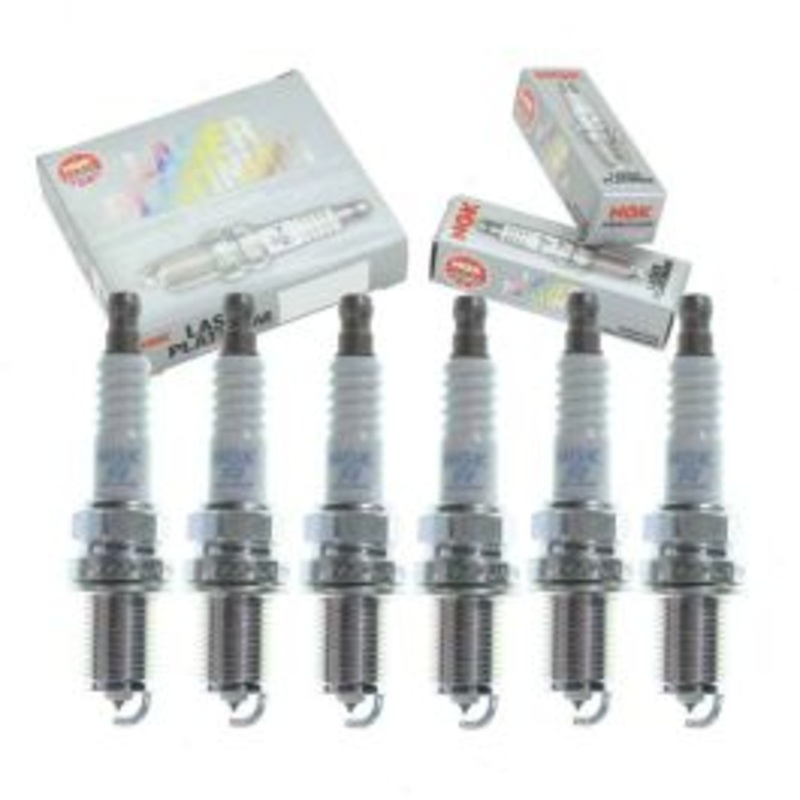 6 pc NGK Laser Platinum Spark Plugs for 1999-2000 Nissan Frontier 3.3L V6