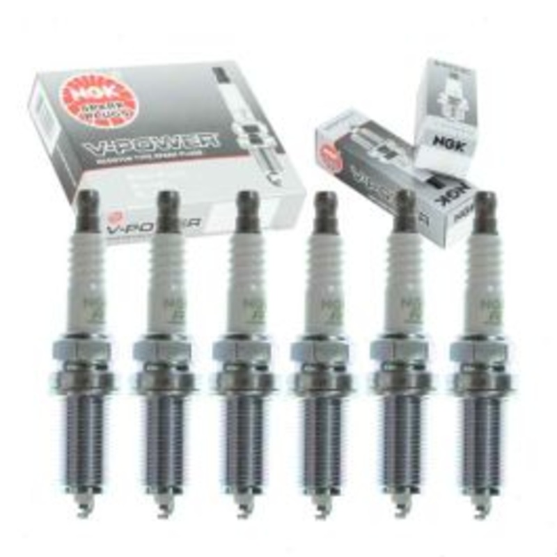 6 pc NGK V-Power Spark Plugs for 2005-2013 Toyota Tundra 4.0L V6