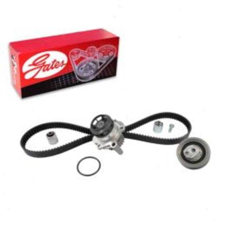 Gates PowerGrip Timing Belt Kit with Water Pump for 2006-2008 Audi A3 2.0L L4