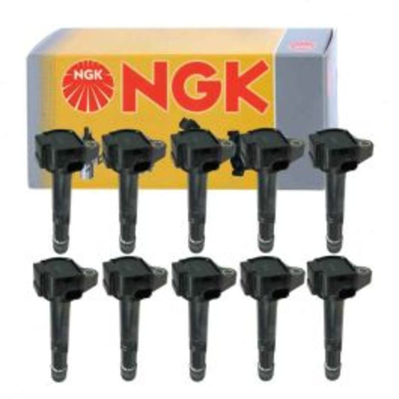 10 pc NGK 48893 U5277 Ignition Coils