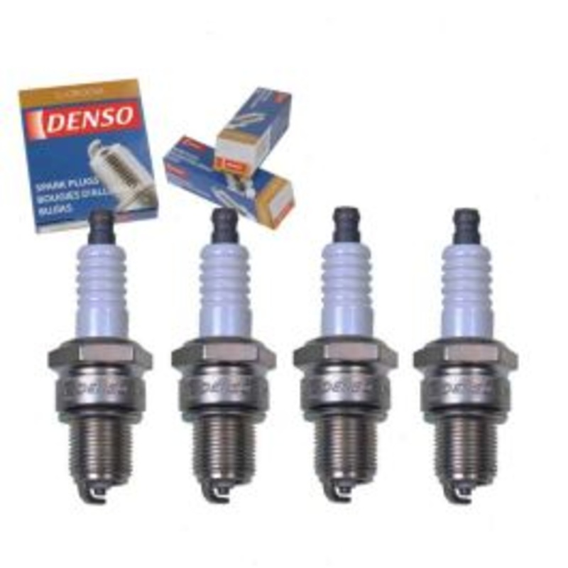 4 pc DENSO Standard U-Groove Spark Plugs for 1992-1999 Mitsubishi Mirage 1.5L L4